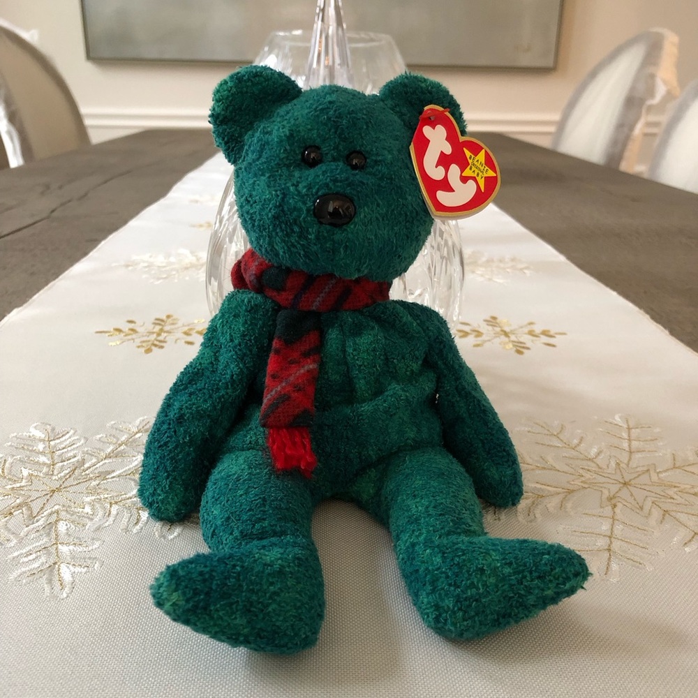 Wallace Bear Beanie Baby